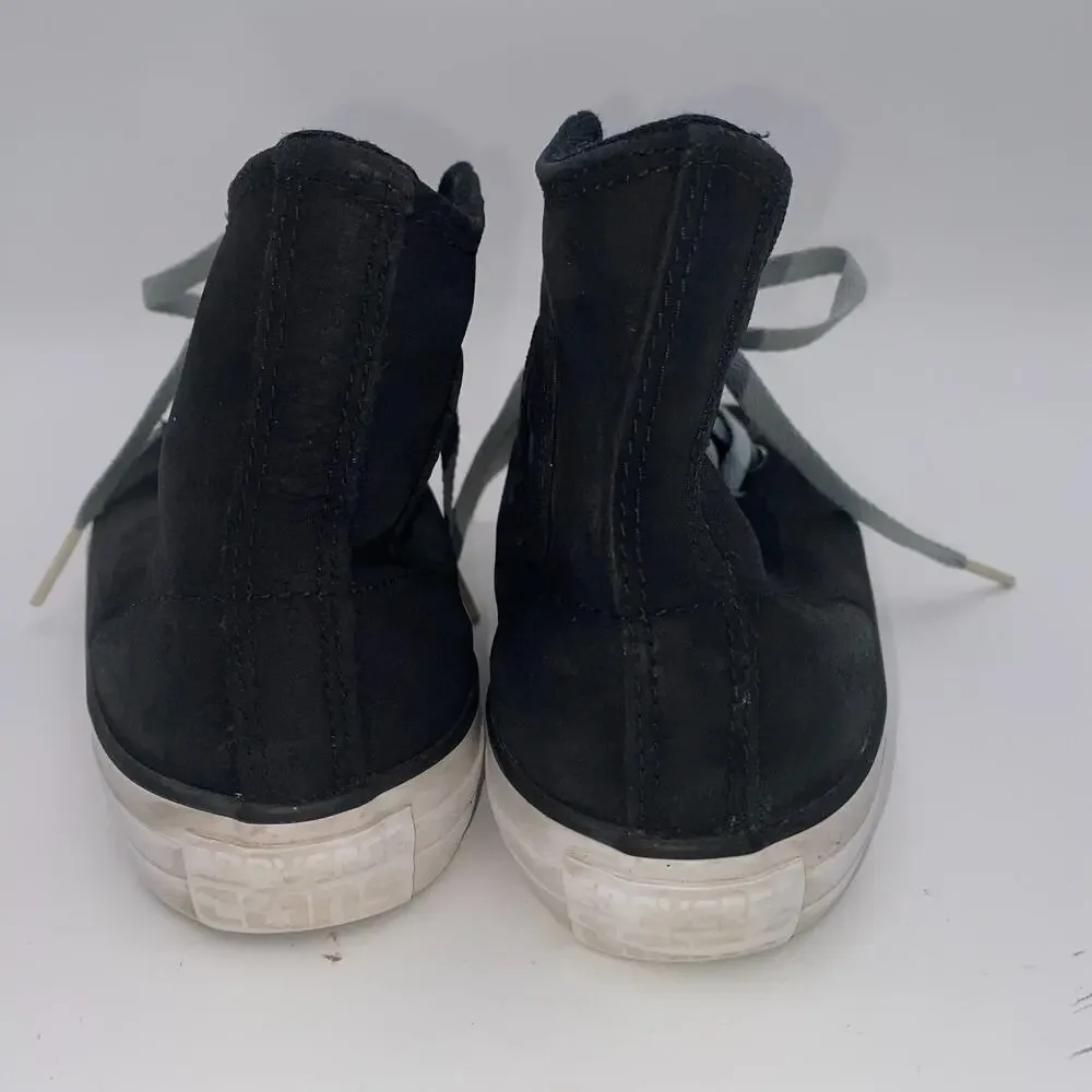 Converse Shoes Mens Size 6.5 Black Skateboarding Tagged High Top 153490C